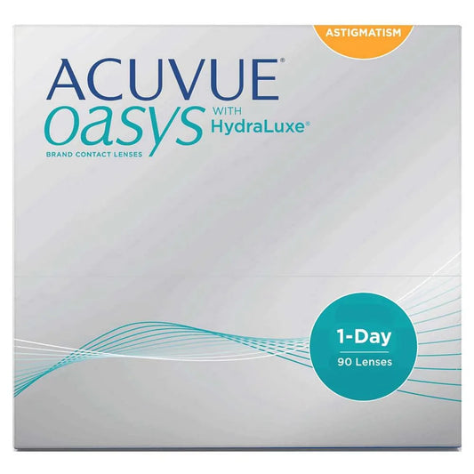 Acuvue Oasys 1-DAY Hydraluxe pour astigmatisme